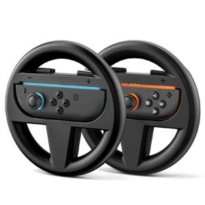 XPT013‑AC25 Switch2 Joy‑Con Steering Wheel 1‑Pair Black